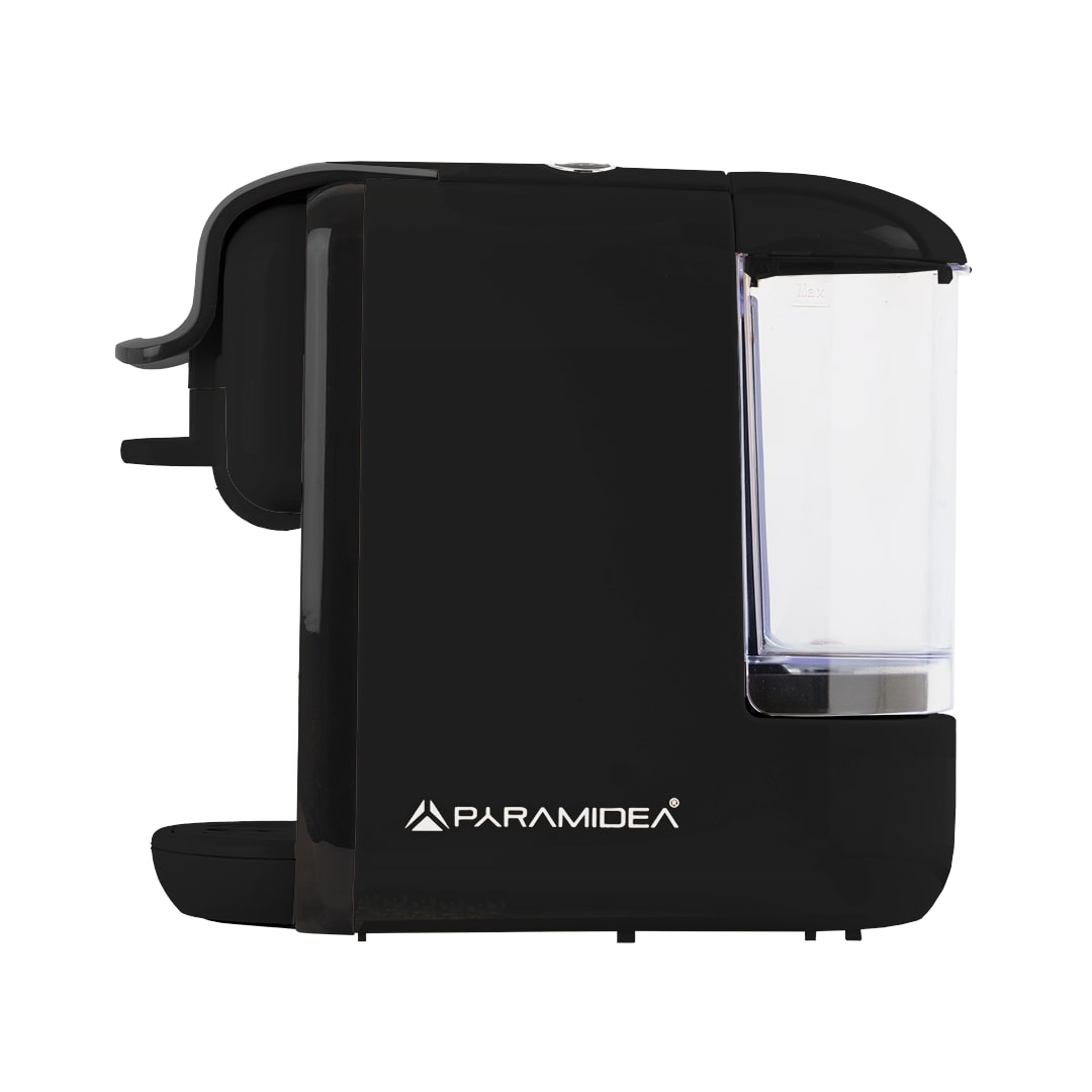 PYRAMIDEA Macchina per Caffè 3 in 1 Nespresso Dolcegusto e Cialde Bevande Fredde da 0,6L Nero ICP310B
