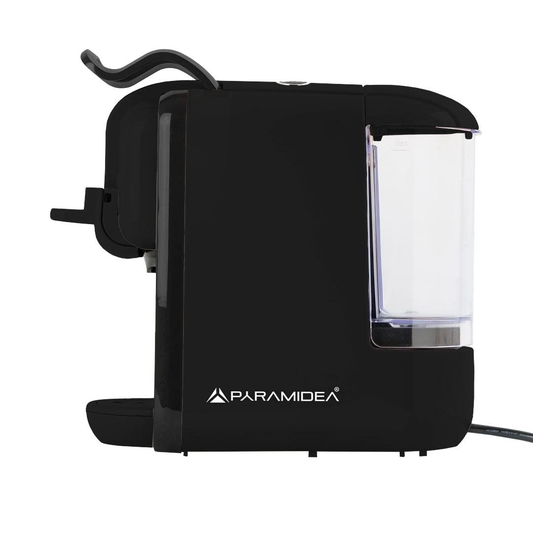 PYRAMIDEA Macchina per Caffè 3 in 1 Nespresso Dolcegusto e Cialde Bevande Fredde da 0,6L Nero ICP310B