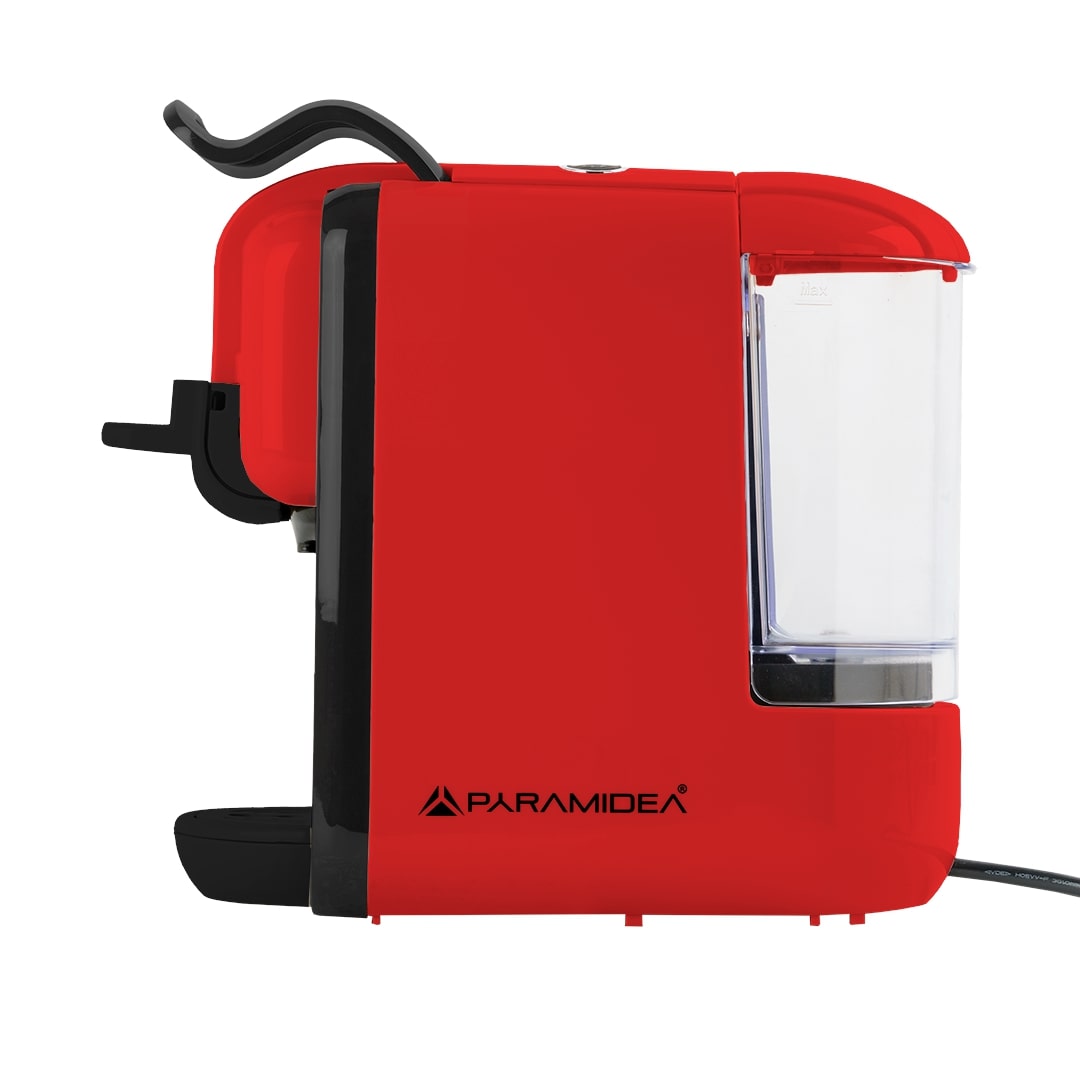 Macchina del caffè espresso 3 in 1 colore Rosso