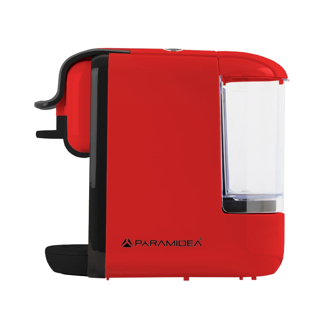 Macchina del caffè espresso 3 in 1 colore Rosso