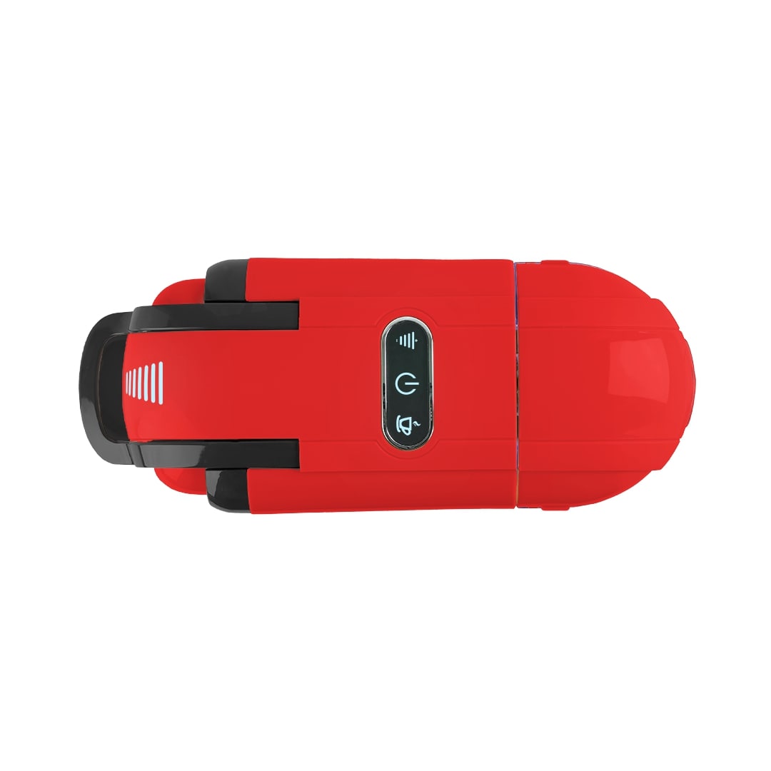 PYRAMIDEA Macchina per Caffè 3 in 1 Nespresso Dolcegusto e Cialde Bevande Fredde da 0,6L Rosso ICP311RPLUS