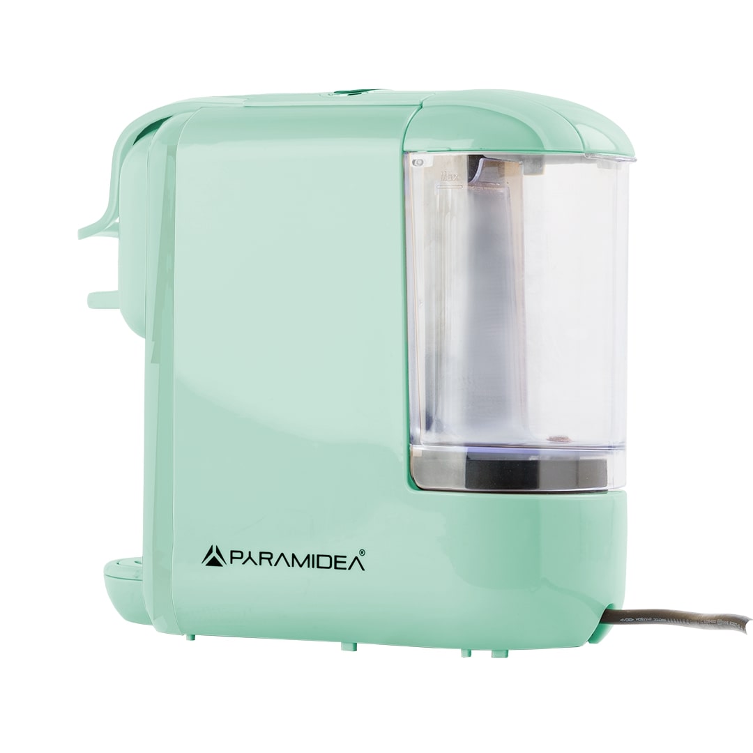 PYRAMIDEA Macchina per Caffè 3 in 1 Nespresso Dolcegusto e Cialde Bevande Fredde da 0,6L Verde ICP310G