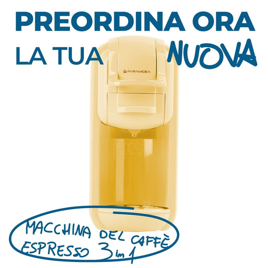 PYRAMIDEA Macchina per Caffè  3 in 1 Nespresso Dolcegusto e Cialde Bevande Fredde da 0,6L Crema ICP311C