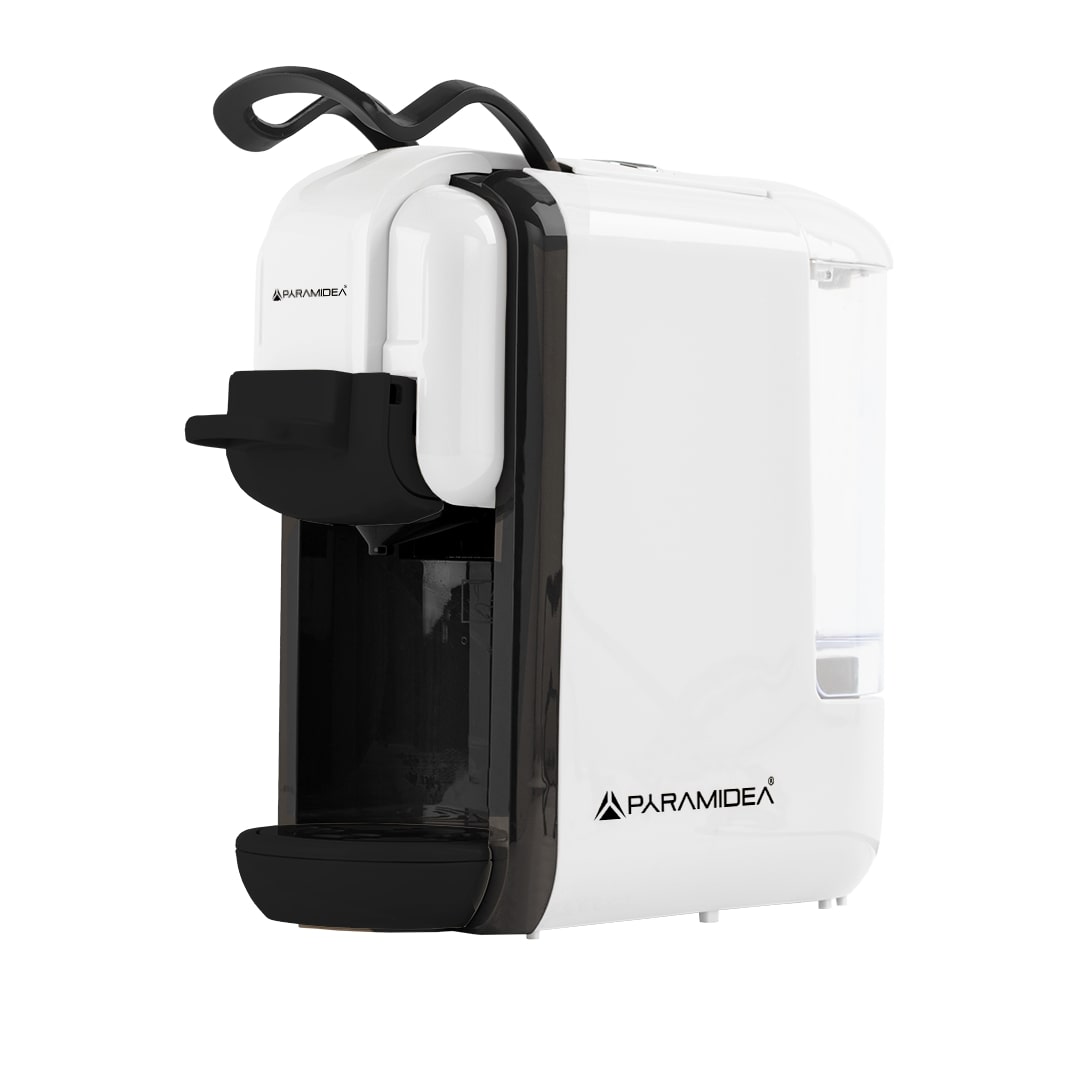 PYRAMIDEA Macchina per Caffè  3 in 1 Nespresso Dolcegusto e Cialde Bevande Fredde da 0,6L Bianco ICP310W